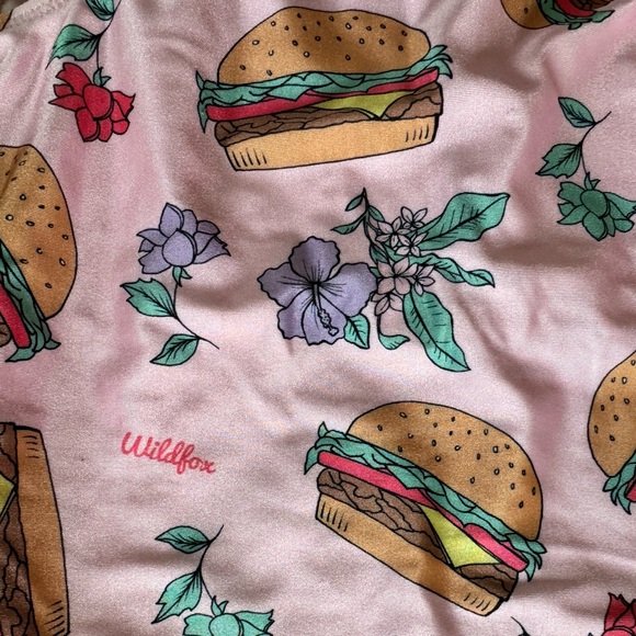 Wildfox Hamburgers One Piece Swimsuit - Picture 5 of 5